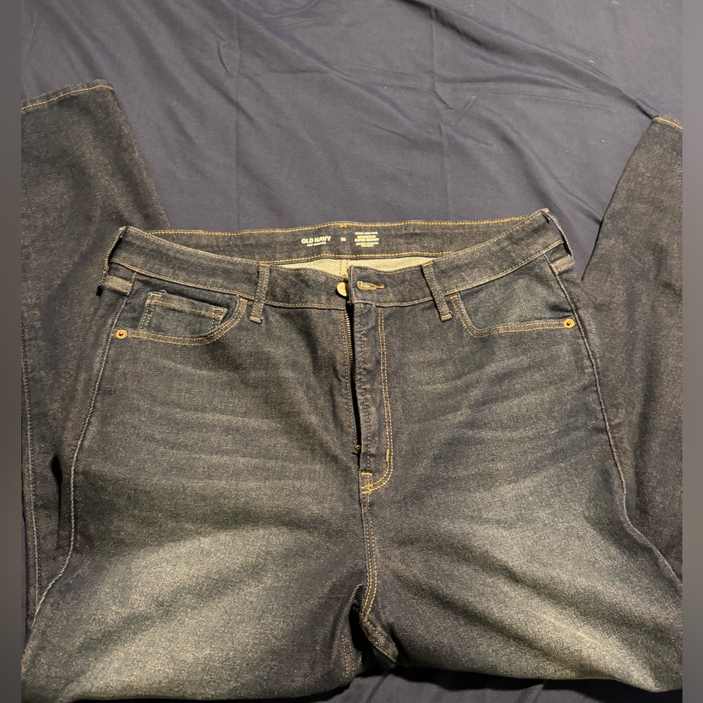 Old Navy Super High Waisted Skinny Jeans